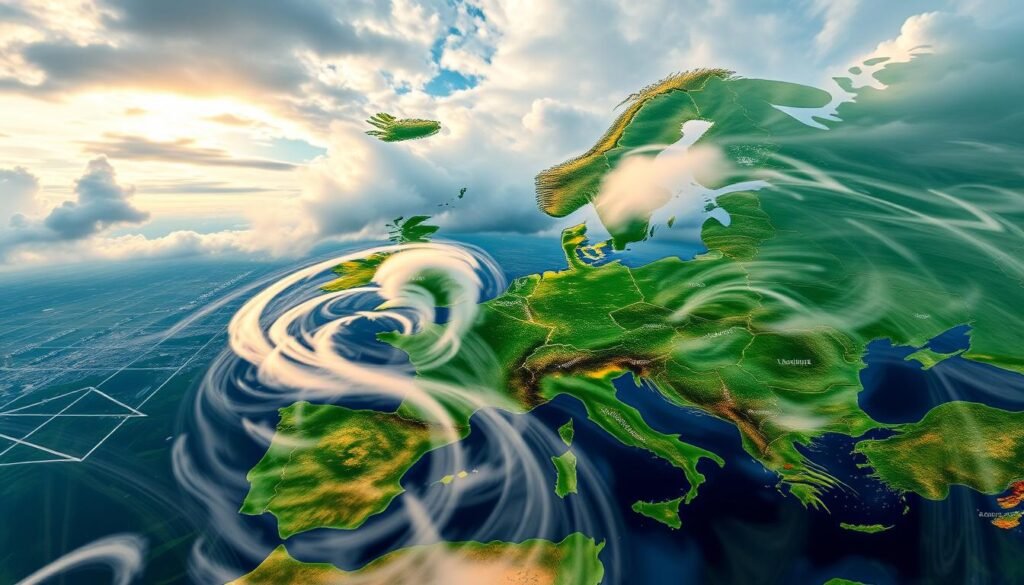Aktuelle Wetterbedingungen Europa