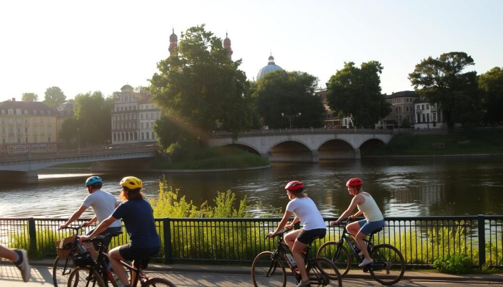 Radtour entlang der Spree
