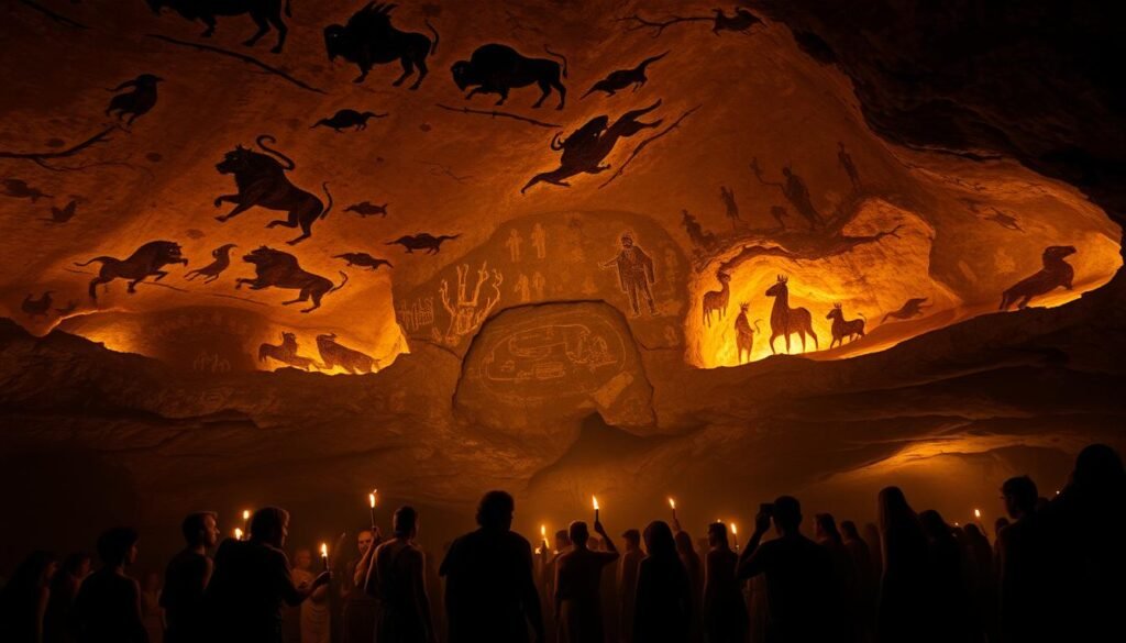 Höhle von Lascaux prähistorische Kunst
